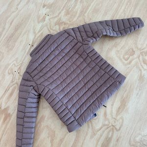 Large men’s Patagonia down sweater zip up puffer moose brown